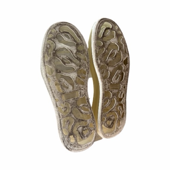 Alexander McQueen Holographic Oversized Sneakers - White Leather Platform Sz. 39 - Picture 2 of 4